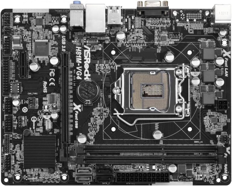 GA-H81M-VG4 + Core i3 4150