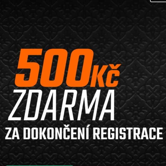Czech Republic - 100 kč za registraci