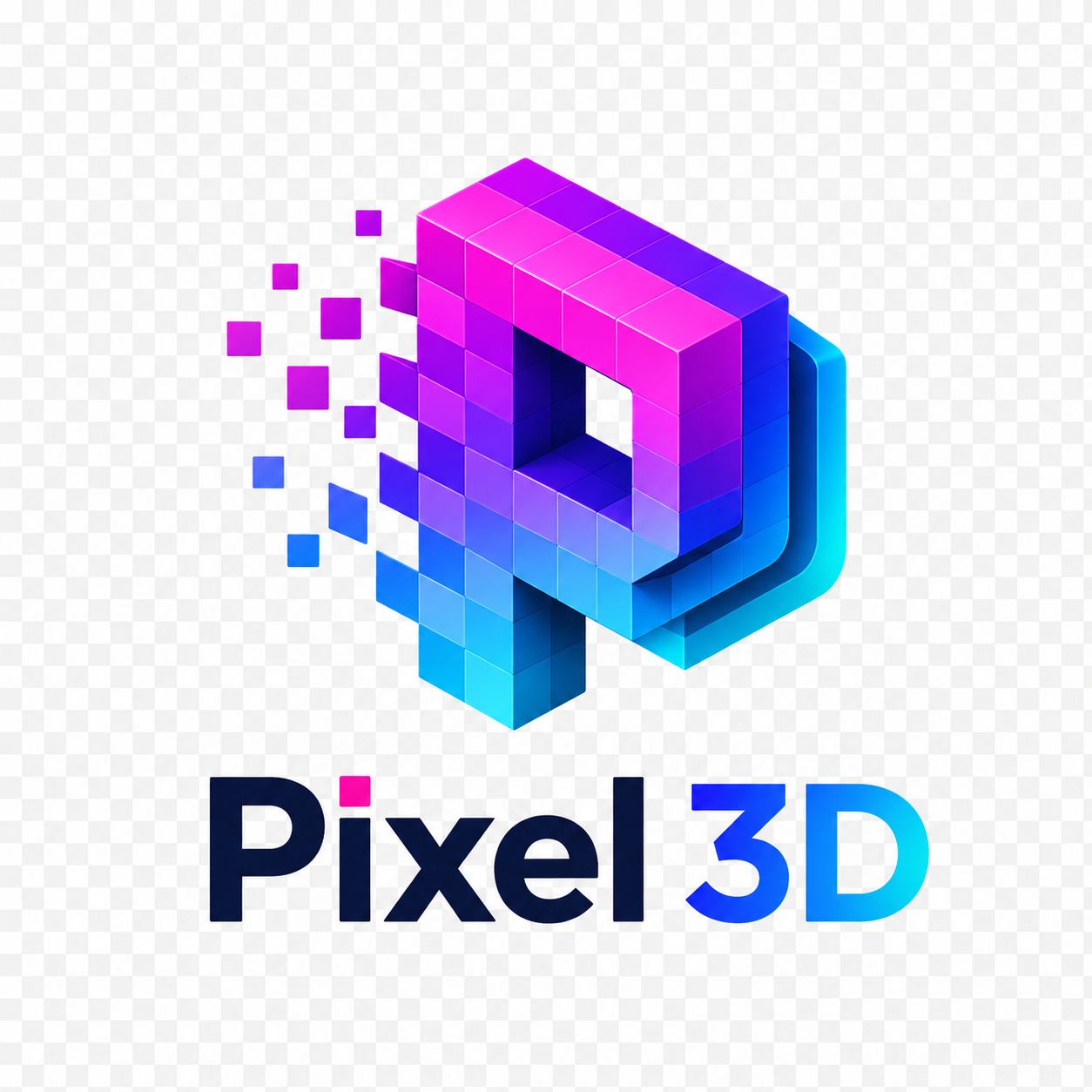 Pixel 3D Logo